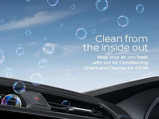 Nissan Air Con Check & Cleanse